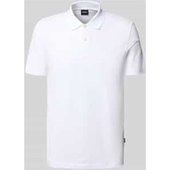 Regular fit poloshirt van katoenmix
