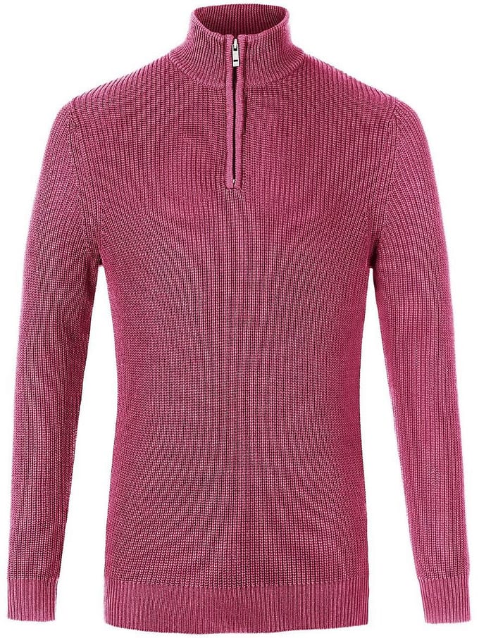 Trui opstaande kraag Van Louis Sayn pink