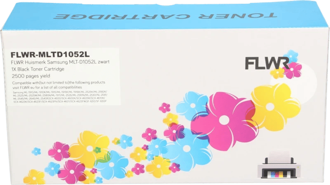 FLWR - Toners / Samsung MLT-D1052L / zwart / Geschikt voor Samsung