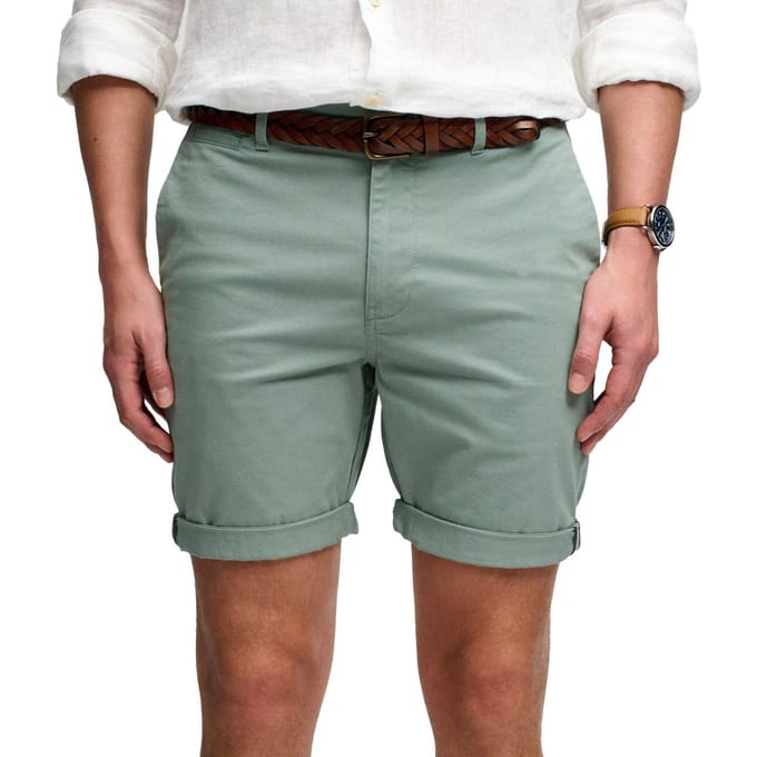 Superdry Premium Regular Chino Short Heren - Maat 36