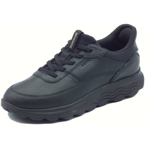 GEOX SPHERICA PLUS DAMES Sneakers - ZWART - Maat 36