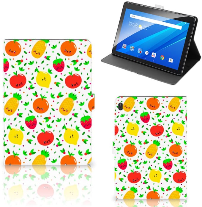 Lenovo Tab E10 Tablet Stand Case Fruits