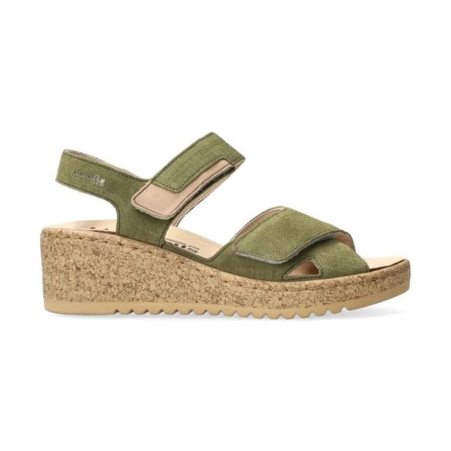 Mephisto Mobils Noor - dames sandaal - Groen - maat 37 (EU) 4 (UK)