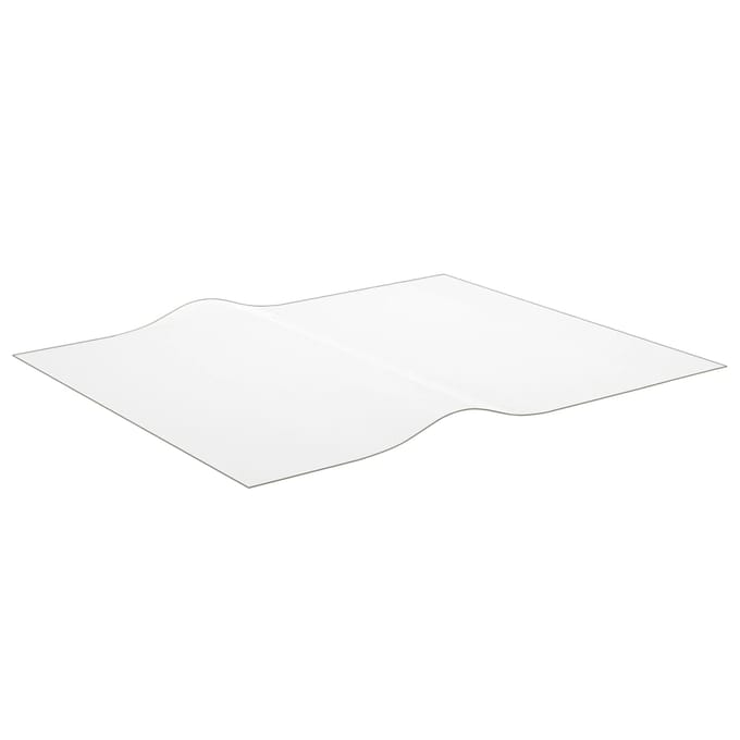 vidaXL - Tafelbeschermer - 100x90 - cm - 1,6 - mm - PVC - transparant