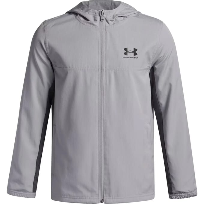 Under Armour softshelljack voor kinderen B Rival Woven-jack 1390154