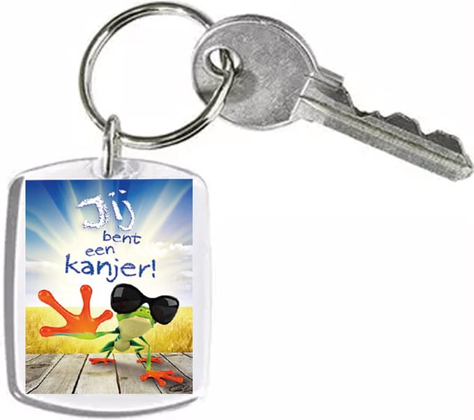 Sleutelhanger ' je bent een kanjer' - MajesticAlly - 10 stuks