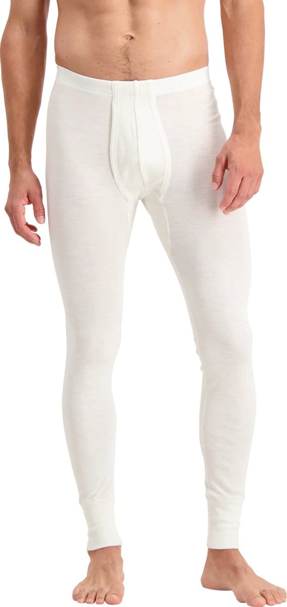 Noshirt Long Pants - Merino Wool - Heren Ondergoed - Donkerblauw - Maat S