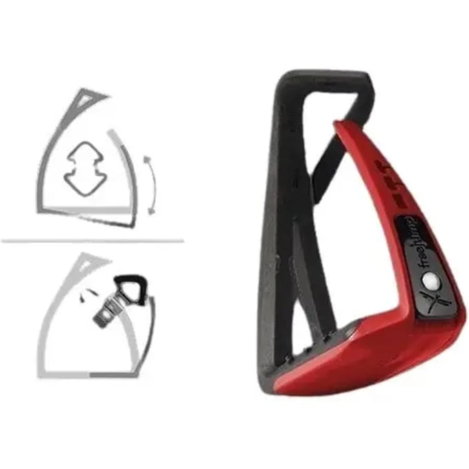 Freejump Soft up lite - Color : Black/red