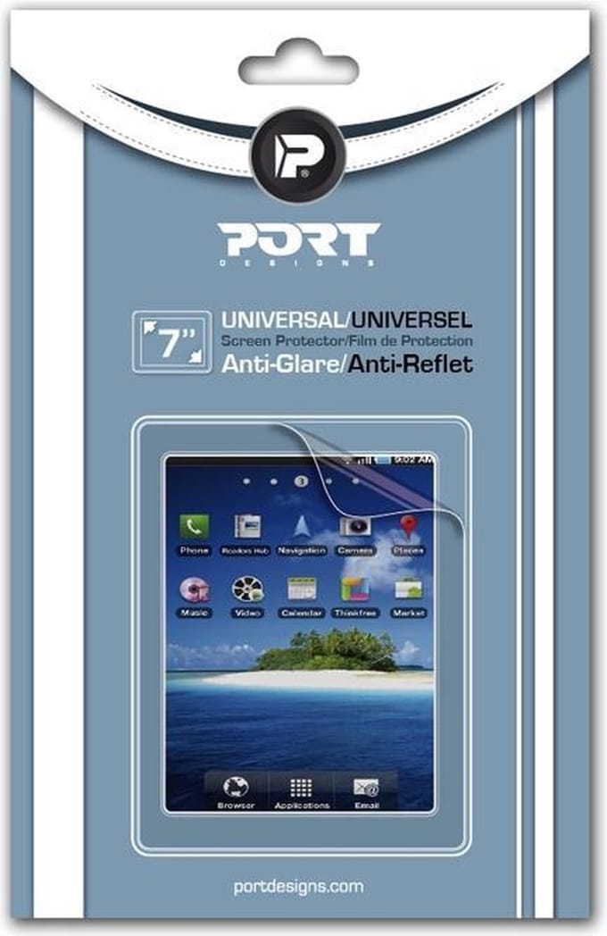 Port Designs 6/7/8" Tablet Universal Screen Protection