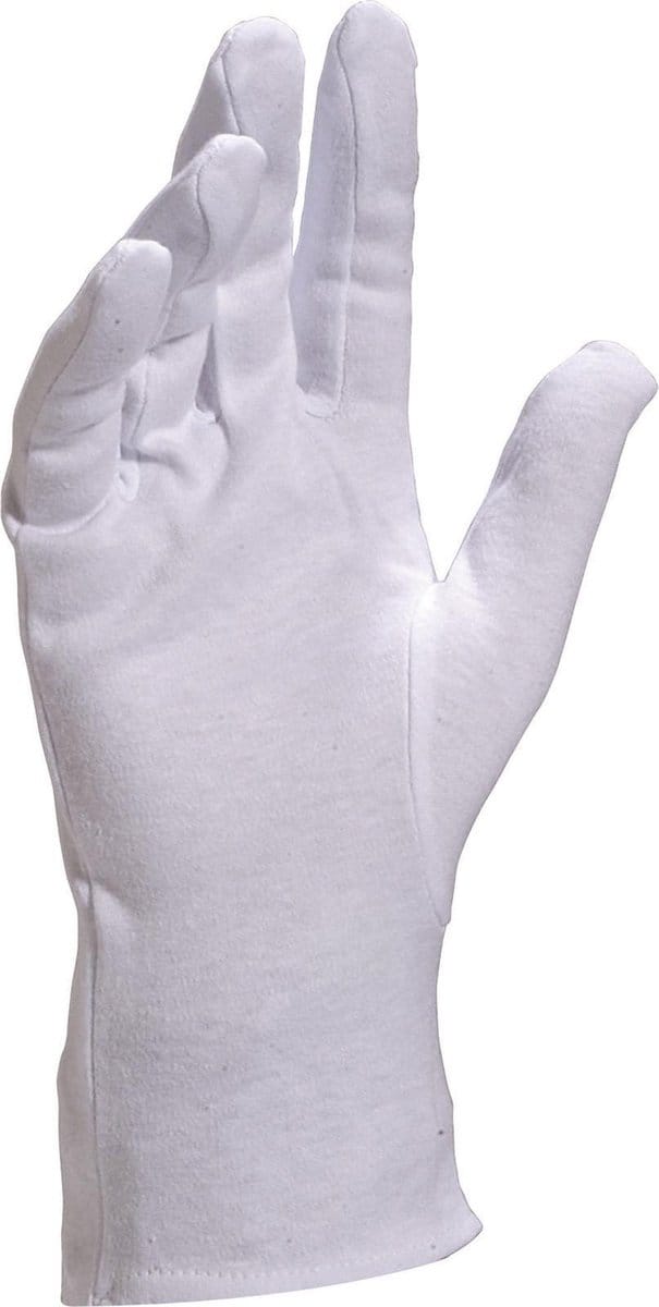 Delta Plus COB40 Handschoen Katoen Wit - maat 9