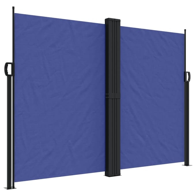 vidaXL - Windscherm - uittrekbaar - 180x1000 - cm - blauw