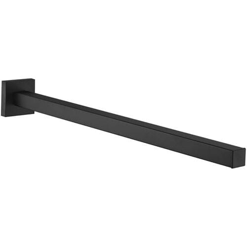 Kronenbach Quara 2.0 Black towel rail single arm 43 cm 29.210.070.1904