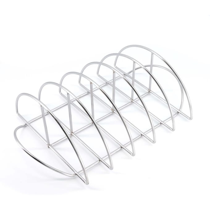 Grill Guru Spare Rib Rack Deluxe – RVS – 40 cm – Sparerib Rek voor de BBQ