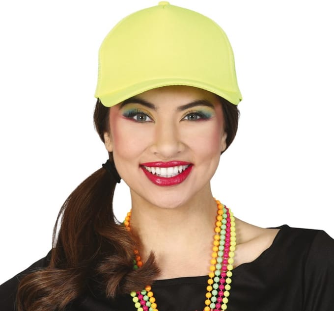 Fiestas Guirca - Neon gele cap