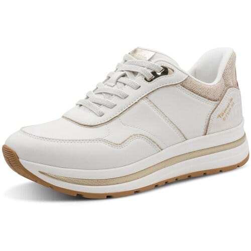 Tamaris Dames Step-In Casual Sneaker 1-23766-46 100 wit