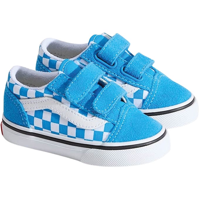 Vans  Lage Sneakers Old Skool V COLOR THEORY CHECKERBOARD Bright Azure