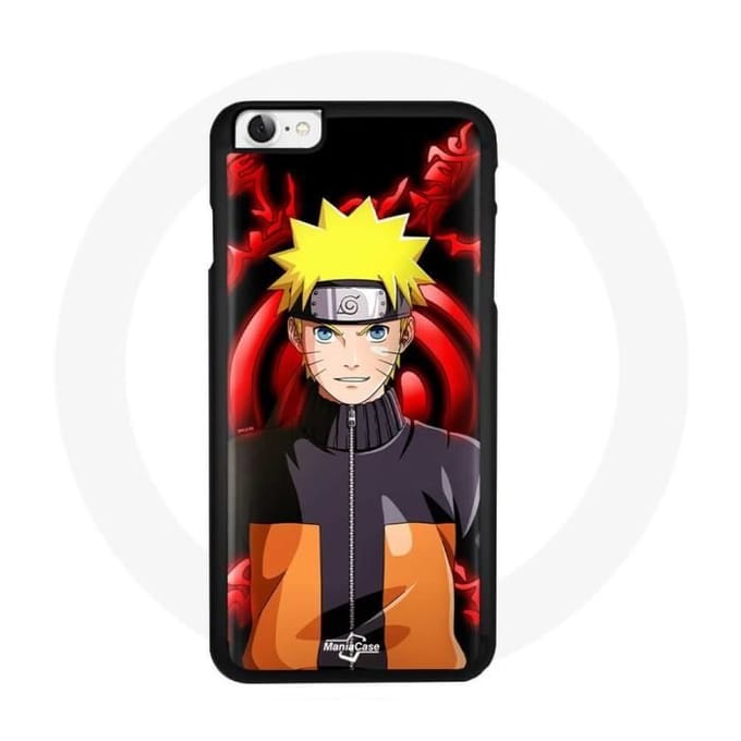 Coque - Naruto - Iphone 7 - Souple - Noir - Anime