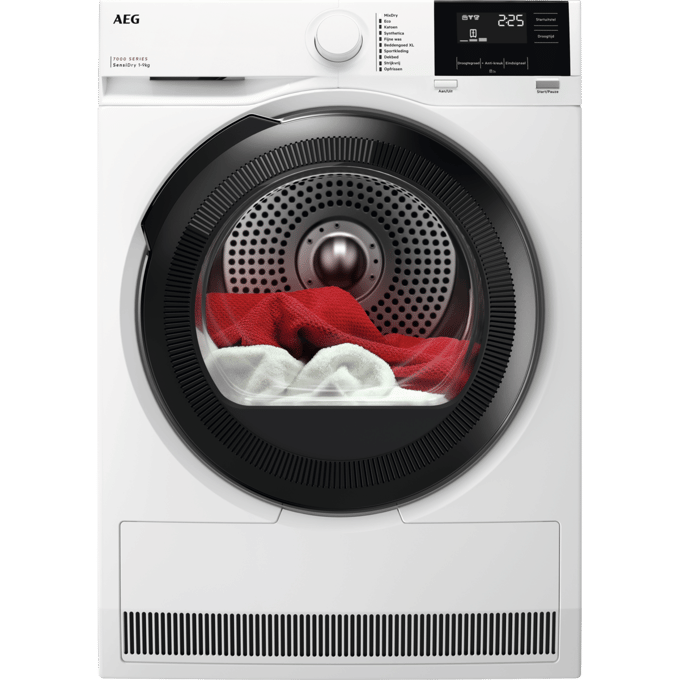 AEG TR739GP4B 7000 serie SensiDry® - Wasdroger Warmtepompdroger - 9 kg