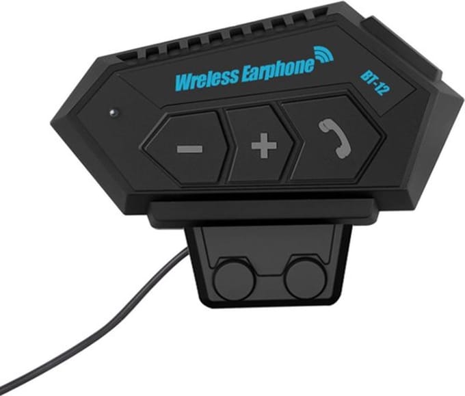 Bluetooth Motorhelm Headset - Oordopjes - Waterdicht - Motoraccessoire - Bluetooth