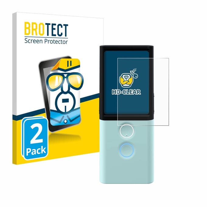 BROTECT - Screenprotector voor Vasco Translator M3 - Folie Beschermfolie transparant 2 Stuks