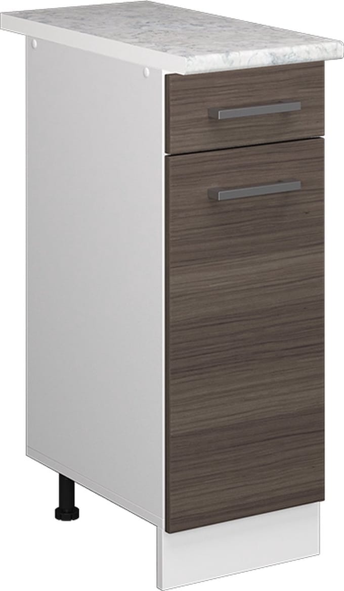 Vicco R-Line Keukenonderkast – 30 cm, WB Marmer Edel grijs
