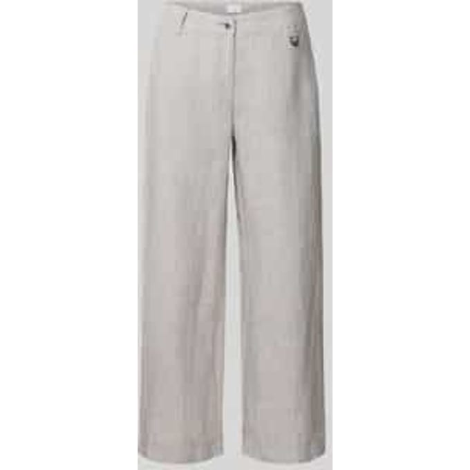 Culotte van linnen met steekzakken model 'Nora'