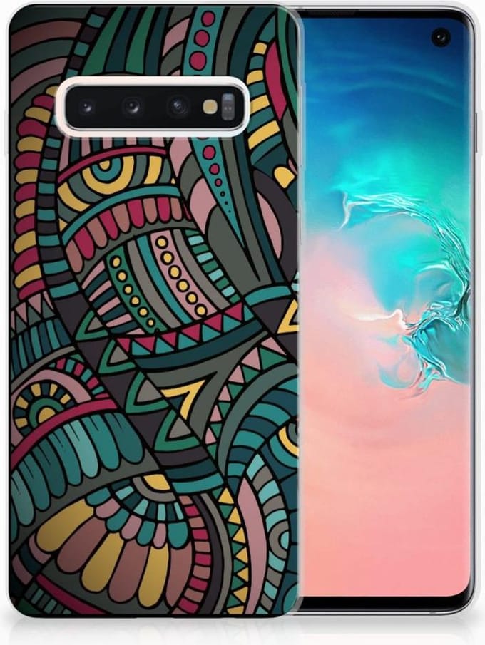 Samsung Galaxy S10 TPU bumper Aztec