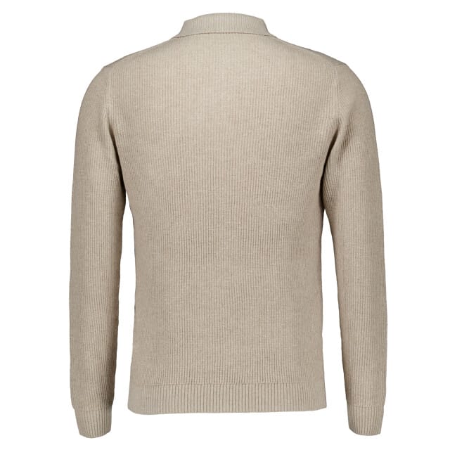 Gentiluomo Polo 3 Buttons Ls Polos Zand K4166-274