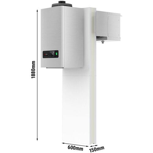 GGM Gastro Wand-Kühlaggregat - maximal für 7,5 m³ Zilver