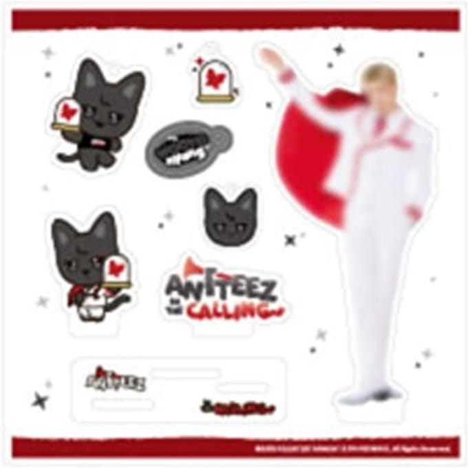 ATEEZ - [ANITEEZ IN THE CALLING] Acryl DIY Kit WOOYOUNG x WOOYOnyang white