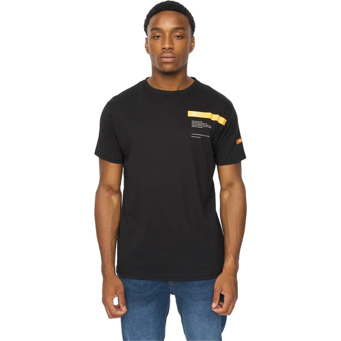 Duck and Cover Mannen Ambridge T-Shirt (Zwart)