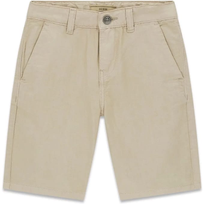 Korte linnen chino voor kinderen Guess Blend