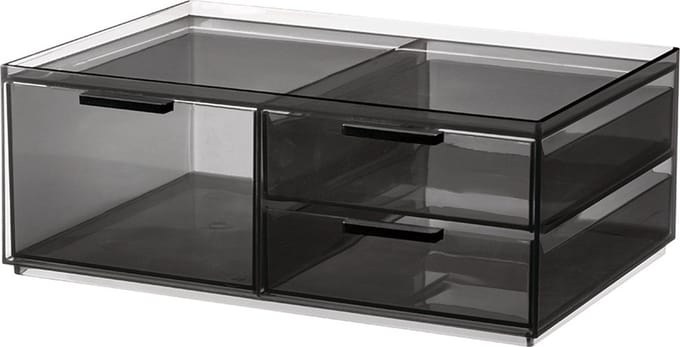 iDesign - Sarah Tanno Organizer voor Lippenstift - Gerecycled Kunststof - Grijs