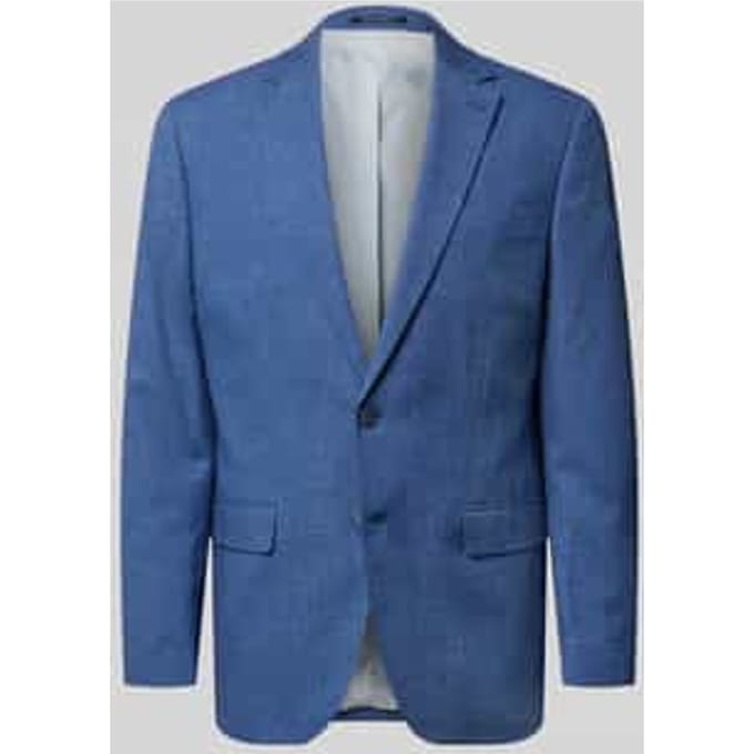 comfort fit 2-knoops colbert met patteszakken