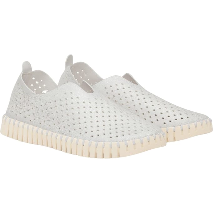Ilse Jacobsen Tulip3223 White Pearled Ivory Maat: 37 | Instappers Outlet | Dames | Wit
