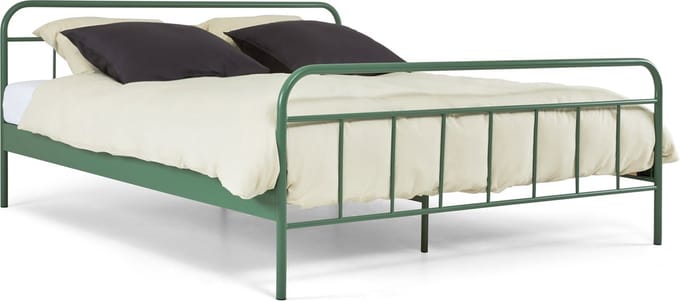 Maxi Bed Alex 2-persoons - 140 x 200 cm - groen
