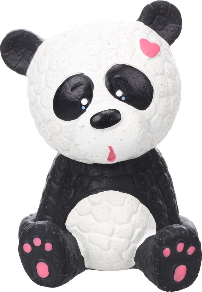 FLAMINGO - SPEELGOED DANO PANDA ZWART/WIT 9x9x13CM