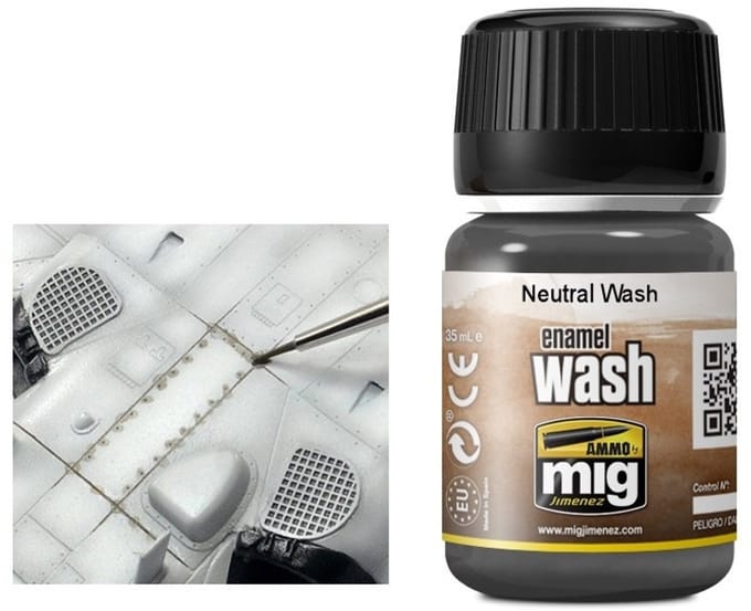 AMMO by Mig Jimenez Modelbouwdecoratie - MIG 1010 Neutral Wash Effecten potje