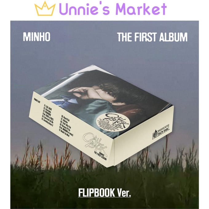 (Flipboek Versie.) MINHO(SHINee) CALL BACK Het 1e Album 1ea gray