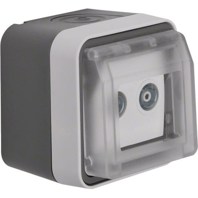 Hager Berker W.1 Antennecontactdoos - 12033515 - E35PF