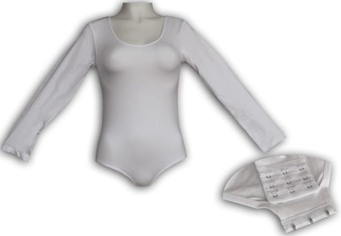 Casual Body Fine Woman Wit (XL)