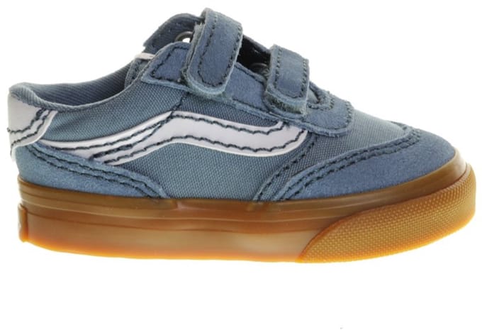 Blauwe Vans Bruine Zolen Kids maat 18