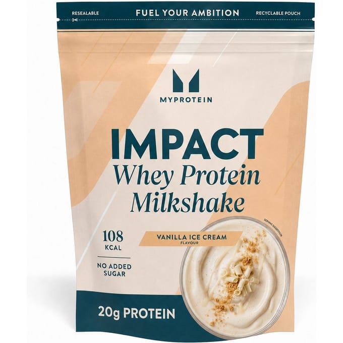 Impact Whey Protein Milkshake - 435G - 15servings - Vanille Ijs
