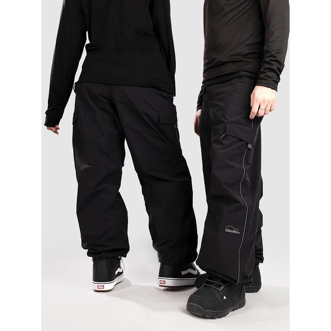 Dimito Air Force Banded (Wide Fit Lv.1) Broek zwart