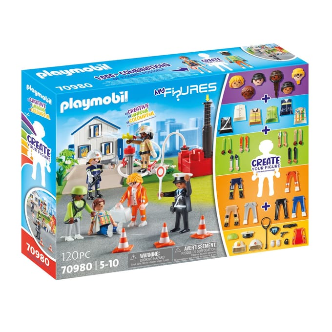 PLAYMOBIL 70980 My Figures Reddingsmissie Bouwsets