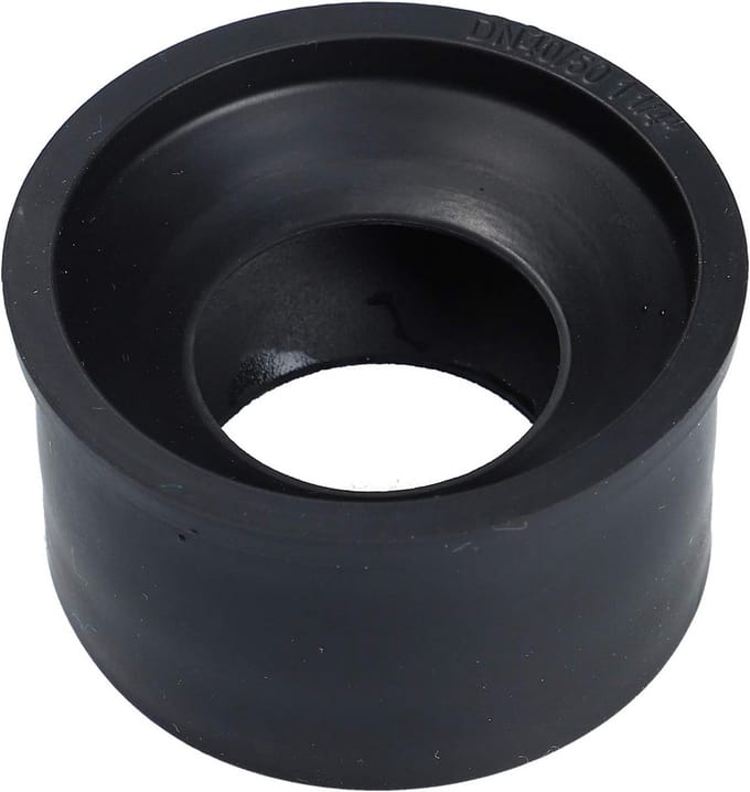Rubberen Afvoerkoppeling (Manchet) voor Sifon en HT-Pijp 1 1/4" (DN40/50)