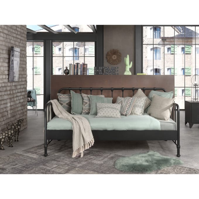 LUCEVI - Bronxx Kajuitbed 90x200cm - Zwart