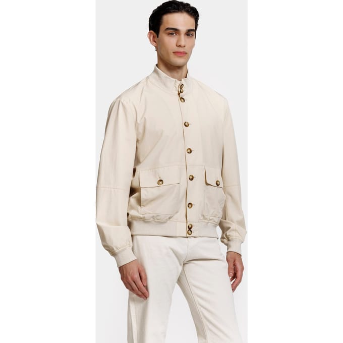ALTER EGO Mike Jacket Off White Taglia: L | Bomber Outlet | Uomo | Bianco