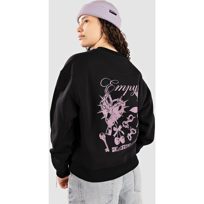 Empyre Sweet Punk Boxy Sweater zwart