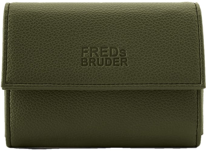 FREDsBRUDER portemonnee Bestie Wallet With Lock Khaki Green kaki
